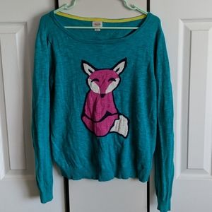 Pink Fox Sweater